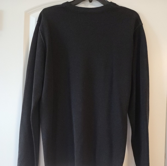 Transcript Sweater 100% Cashmere V neck - Picture 5 of 7